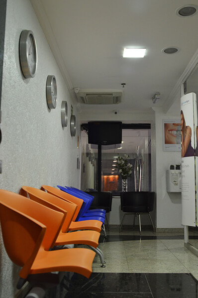 Foto interior da clínica