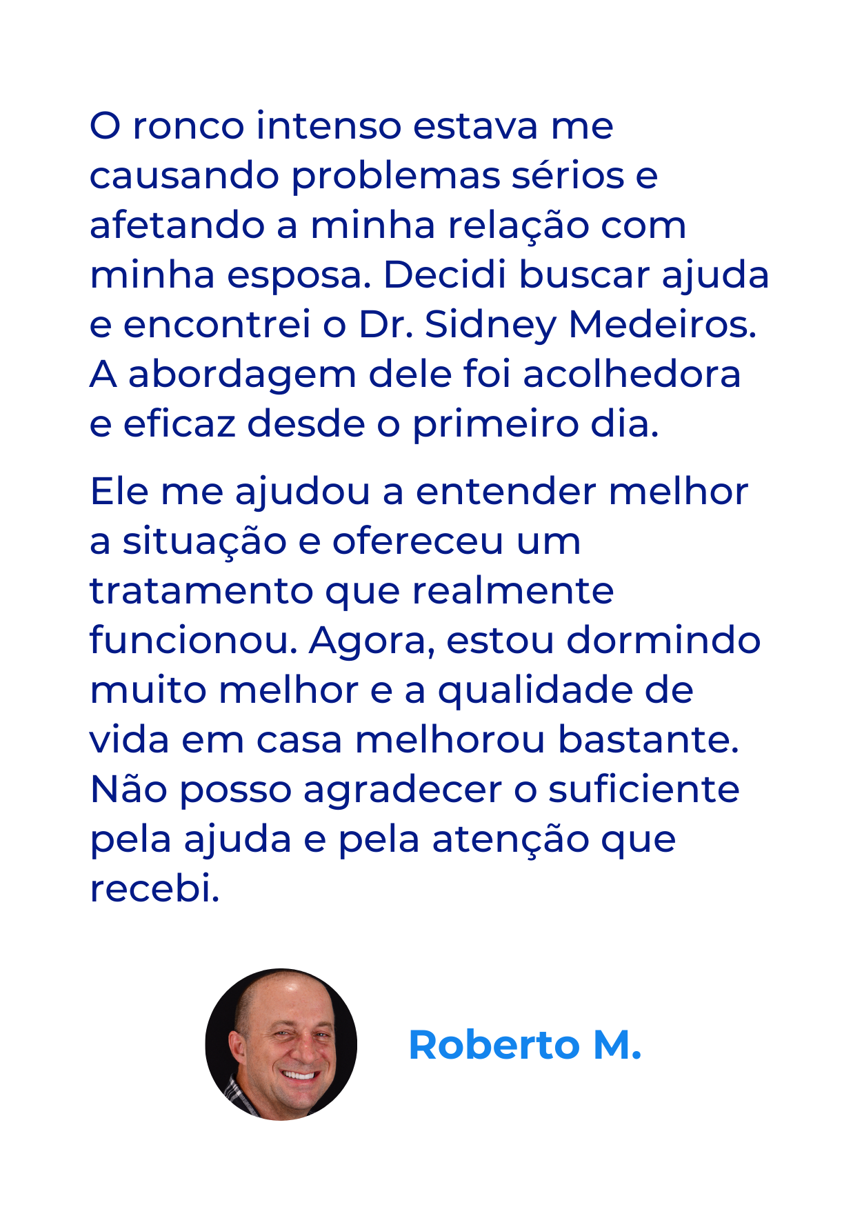 Sofri com a DTM por tanto tempo que já estava começando a perder a esperança. A dor era constante e debilitante. Quando conheci o Dr. Sidney Medeiros, senti que finalmente tinha encontrado alguém (2)